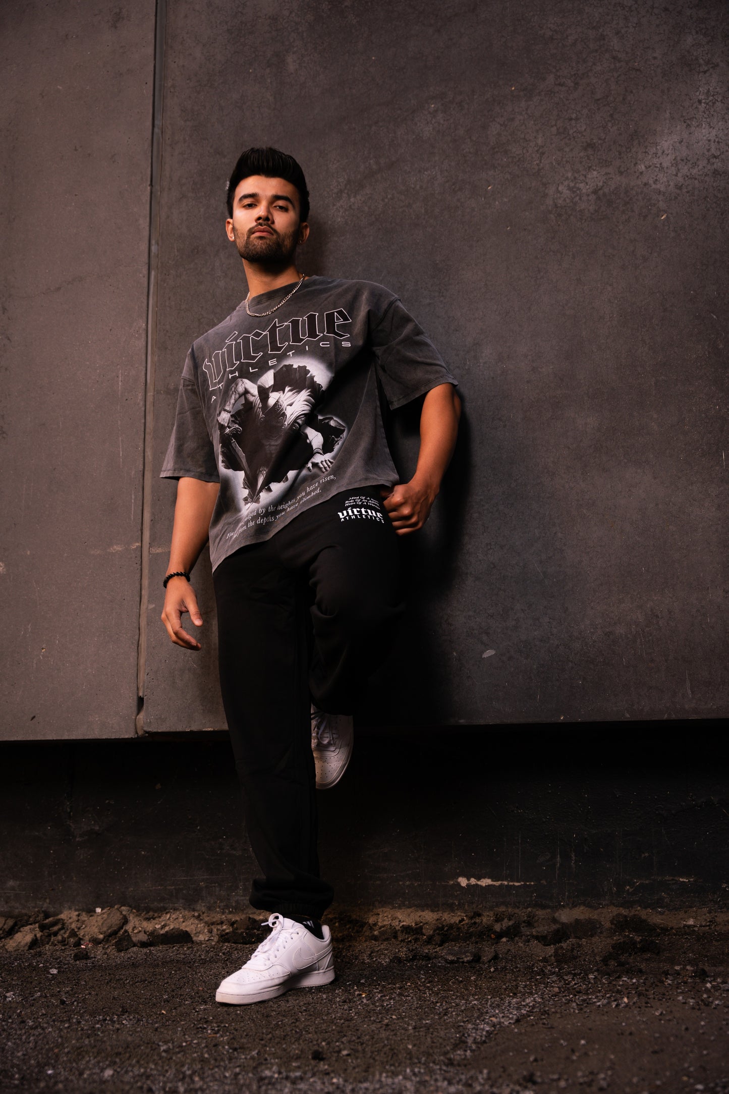 From The Depths Oversized T-Shirt - Black