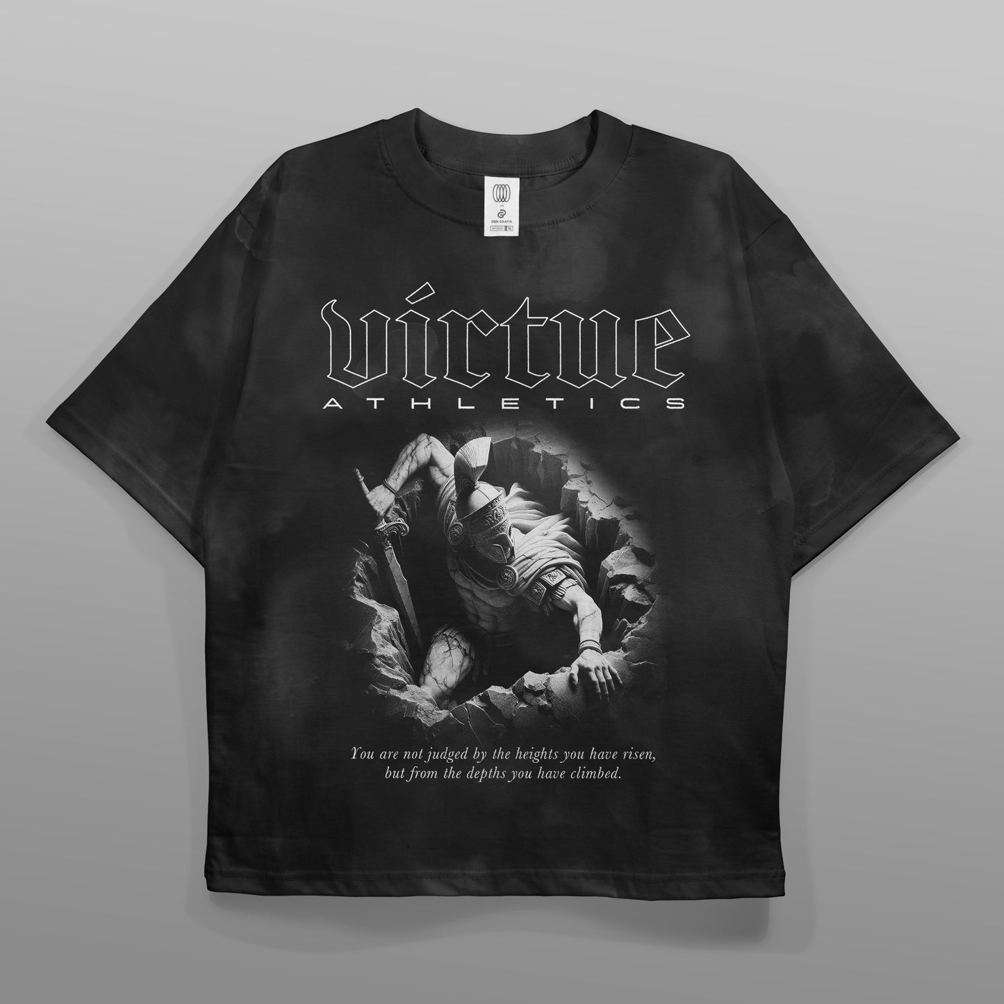 From The Depths Oversized T-Shirt - Black