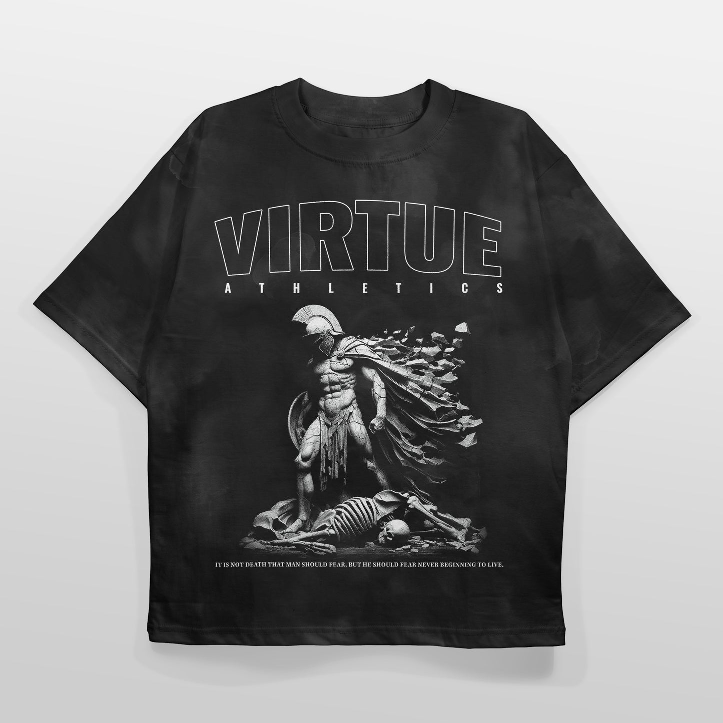 Fearless Beginnings Oversized T-Shirt - Black