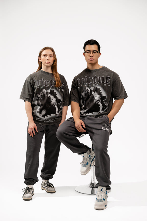 From The Depths Oversized T-Shirt - Black