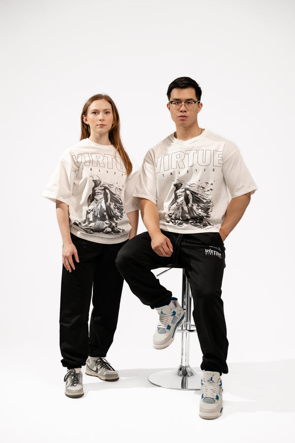 Fearless Beginnings Oversized T-Shirt - White